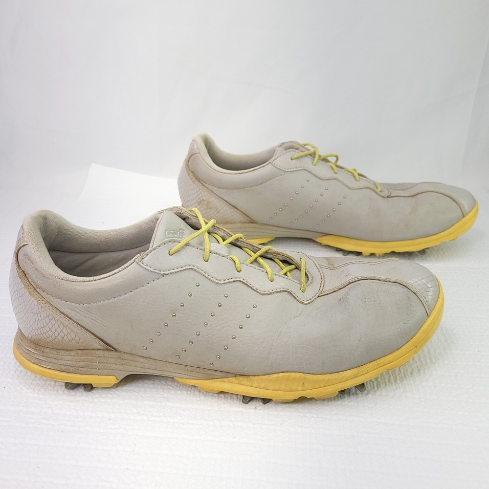 Adidas Pure Golf Cleats Studded Shoes Atheltic Lace Up Sneakers Womens Size 11